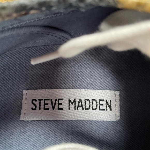 Steve Madden EMMI Platform Sneakers women shoes Multi Snake size 8 - Picture 7 of 9